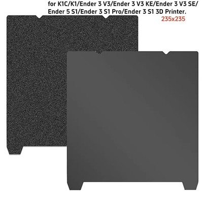 Build Plate K1C Bed H1H PEO Magnetic Sheet 235x235 for 3D Printer Ender 5 S1 New