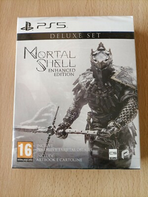 Mortal Shell Enhanced Edition - Deluxe Set PS5! New Sealed Italy Box