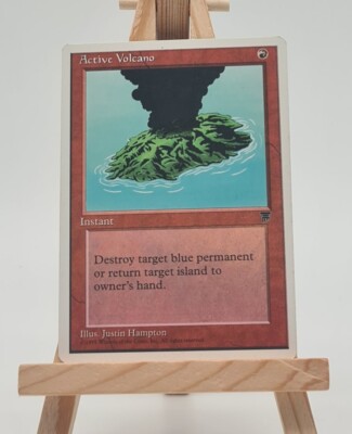 Active Volcano  Chronicles Magic Karte MTG Englisch