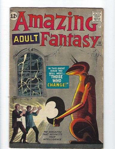 AMAZING ADULT FANTASY #10 - NICE GD/VG 3.0 - 1962 - ALL LEE / DITKO - $199 BIN