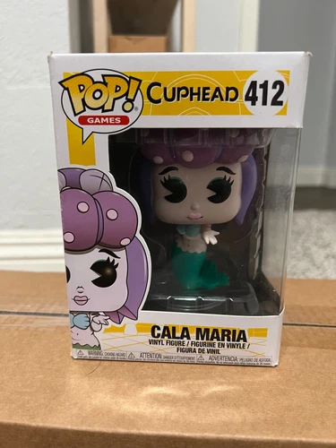 Funko Pop! Games Cuphead Cala Maria #412 Vinyl Figure In Box