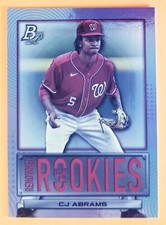 2022 Bowman Platinum RENOWNED ROOKIES insert Complete your Set - You Pick Card