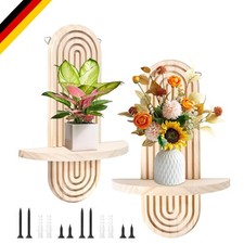 Wandregal Holz Boho Regenbogen Kinderzimmer Wohnbereich Dekoration