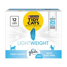 Purina Tidy Cats Lightweight Glade Clear Springs Multi-Cat Clumping Low D