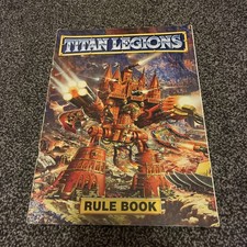 Epic Titan Legions Rule Book Army Book - Warhammer 40k Games Workshop D355