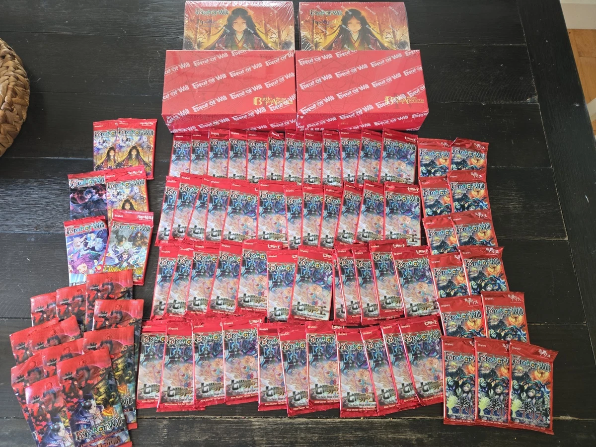 Force of Will TCG Sealed Collectible Card Game Packs for sale | eBay