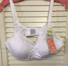 NWT Playtex White Nursing Bra Size Medium