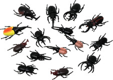 15pcs Lifelike Simulation Plastic Pvc Beetle Halloween Beetle Figurine Beetle Fi 15pcs Lifelike Simulation Plastic Pvc Beetle Halloween Beetle Figurine Beetle Fi