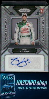 2024 Panini Prizm #SS-SKM Sage Karam Sensational Signatures