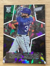 Nomar Mazara 18/25 Rookie 2016 Panini Black Friday #61 Rangers MLB RC /25