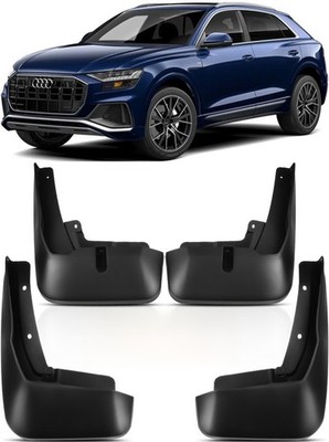 Genuine Full Set Splash Guards Mud Flaps For 2018-2026 Audi SQ8 / Q8 S-Line