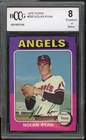 1975 Topps #500 Nolan Ryan Card BGS BCCG 8 Excellent+
