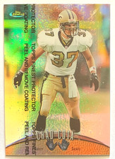 1998 Topps Finest Refractor Chad Cota #227 W/ Protector New Orleans Saints