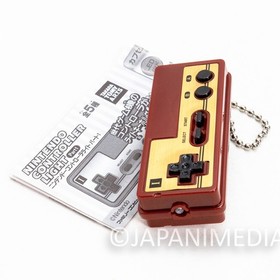 Nintendo Game Controller LED Light Figure Key Chain Famicom NES JAPAN