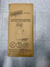 Maintenance Warehouse /3 HP Continuous Feed Garbage Disposal Corded 113744 New