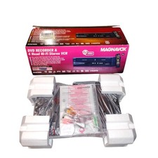 Magnavox ZV427MG9 DVD VCR Recorder 1080p HDMI Converter New Open Box never used