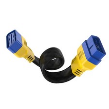 40cm Car Obd2 Ii 16pin Enhanced Flexible Extension Male To Female Cable 40cm Car Obd2 Ii 16pin Enhanced Flexible Extension Male To Female Cable