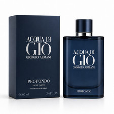 Acqua di Gi  Profondo EDP Men 100ml 3.4oz Spray New Sealed