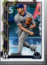 B7653- 2025 Topps Holiday Baseball Card #s 1-200 -You Pick- 15+ FREE US SHIP