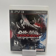 Tekken Tag Tournament 2 PS3 Sony Playstation Namco - Game, Case, Manual Included