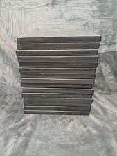 Lot Of 15 Empty Blank Black standard DVD Replacement Cases pre-owned