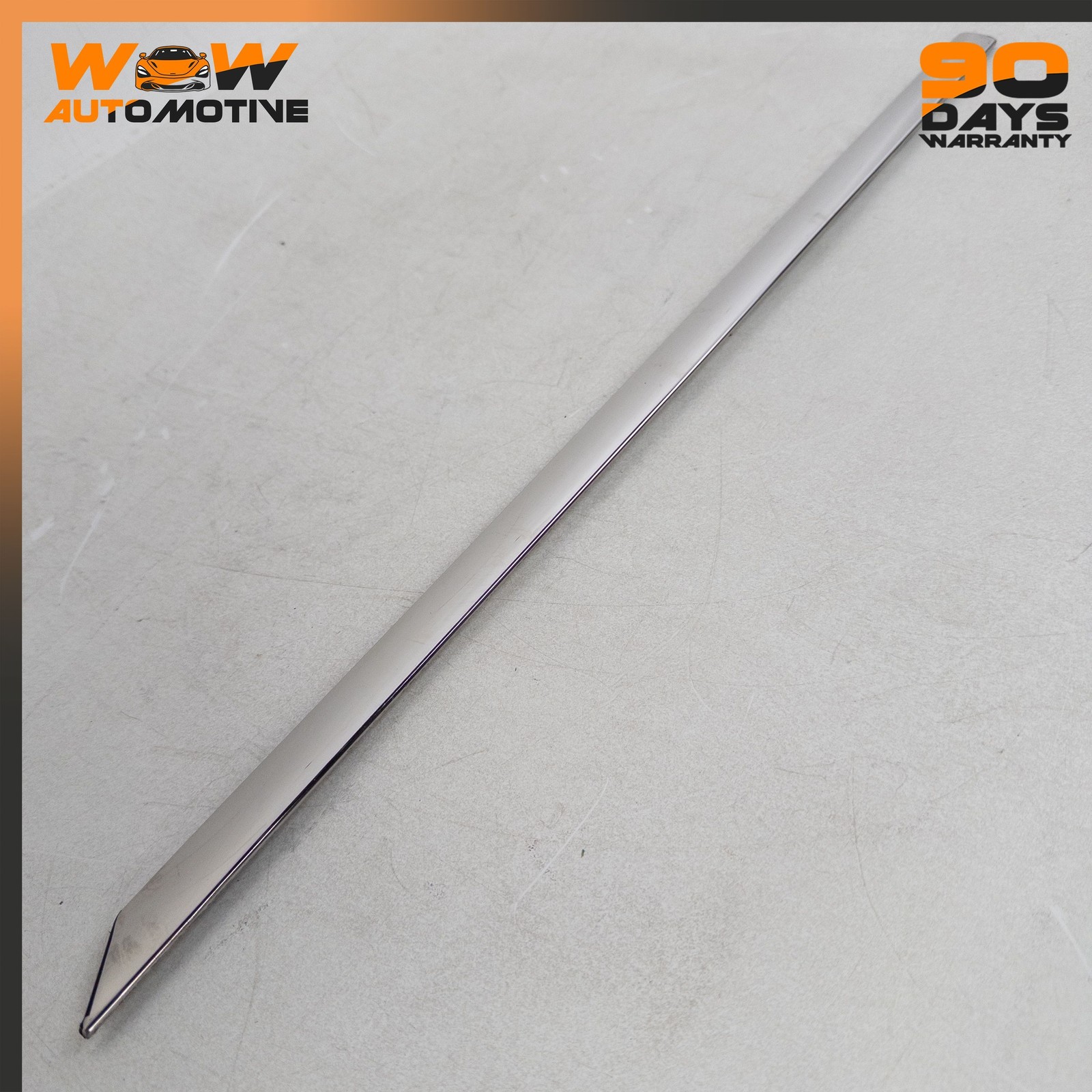 Bentley Continental GT Speed 2004-2010 Rear Left Lower Body side molding Silver