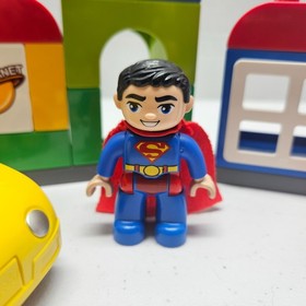 Lego Duplo SUPERMAN RESCUE Set #10543 - DC Minifigure & Car - 100% Complete