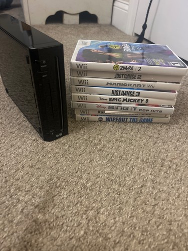 wii nintendo console bundle with games | eBay