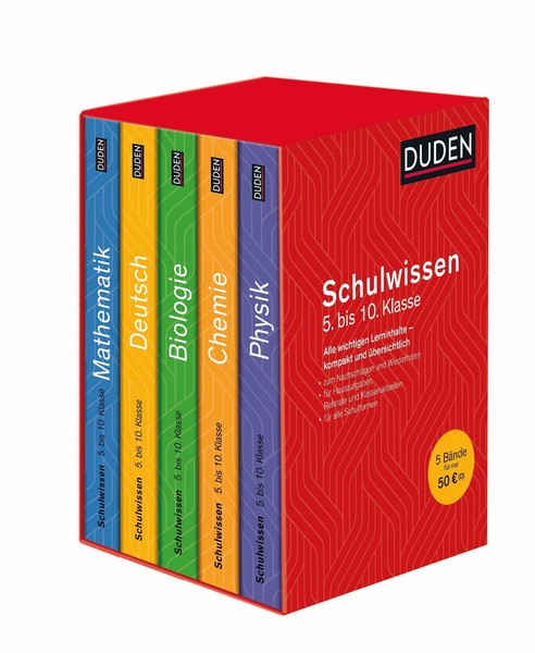 Duden Schulwissen 5. Bis 10. Klasse 5 BäNde, Christa Pews-Hocke-image
