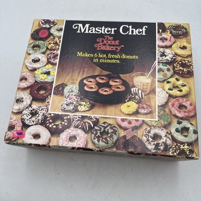 New Master Chef The Donut Bakery Model No. 2081 by Northern Makes 6 Donuts NOS