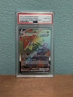 Rayquaza VMAX Rainbow Secret Rare Holo Card PSA 10 Evolving Skies 217/203
