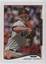 2014 Topps Coca-Cola San Francisco Giants Javier Lopez #SF9 0b0