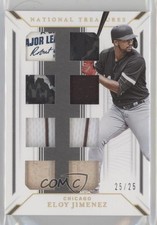 2019 Panini National Treasures Holo Gold 25/25 Eloy Jimenez #GGMS-EJ 00ma