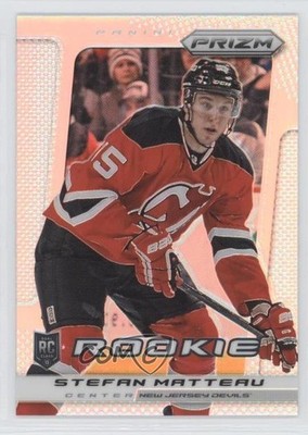 2013-14 Panini Prizm Silver Prizm Stefan Matteau #261 Rookie RC 01ks