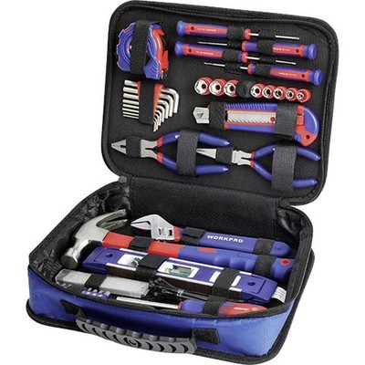 WorkPro WP209066 Werkzeugset Heimwerker, Universal, Techniker in Tasche