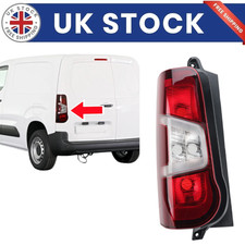 For Peugeot Partner 2018-2023 Rear Tail Light Lamp Passenger Near Left Side N/S