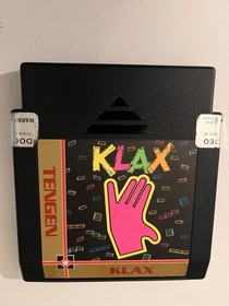 KLAX NINTENDO NES Tested WORKING Original Box Video Game  Case