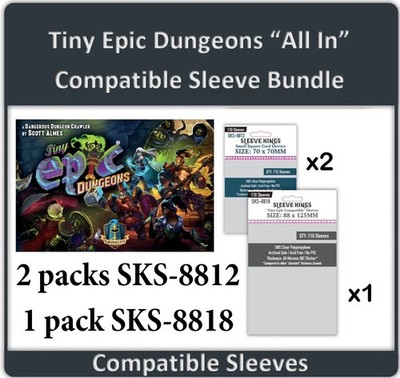 ''Tiny Epic Dungeons'' Deluxe Edition + ''Dungeon Stories'' Expansion Standard Card