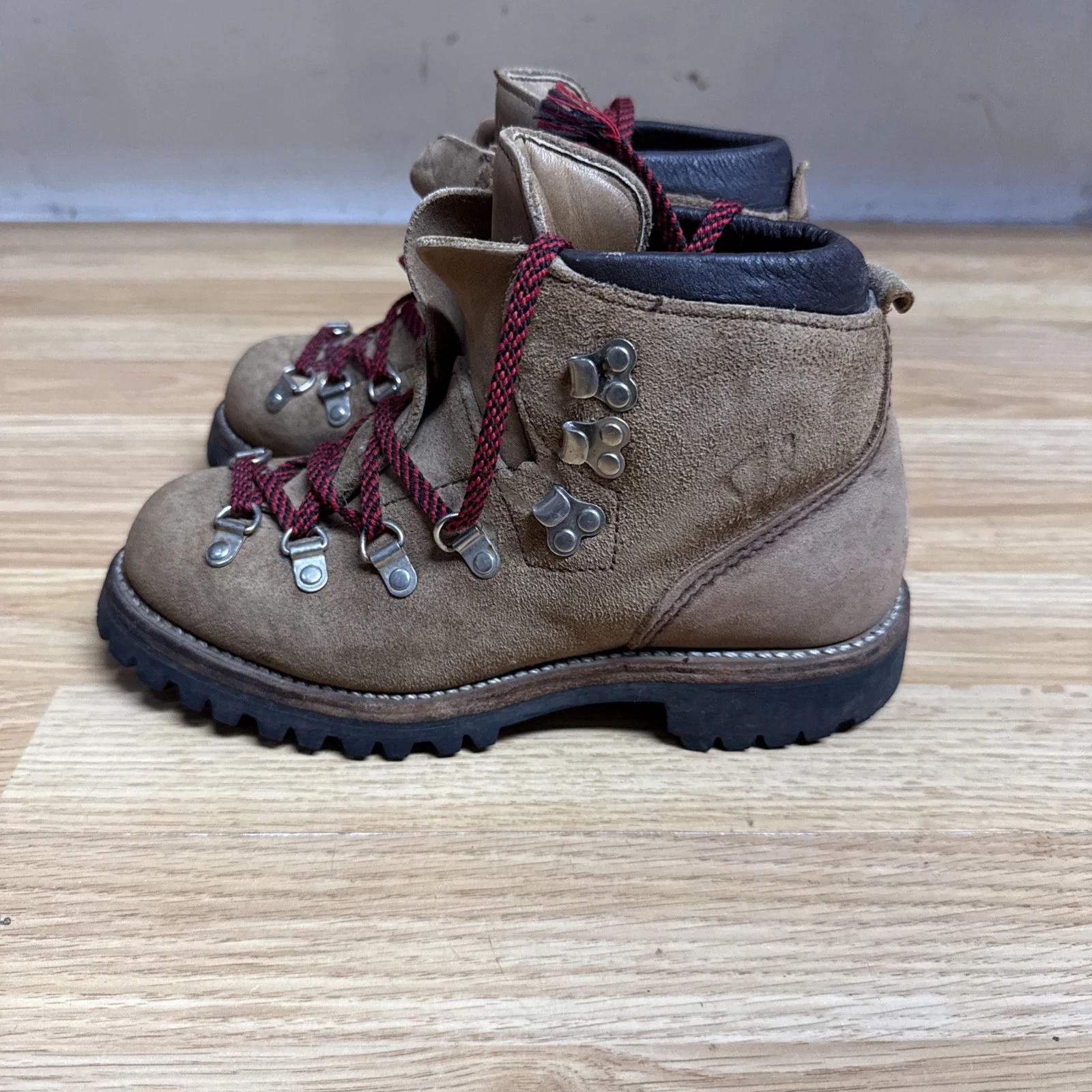 Vasque Leather Suede Hiking Mountaineering Boots Men's 5N Made in USA