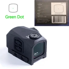 Swampfox Kraken 3MOA Red/Green Closed Emitter Dot Sight RMR and MOS For Tactical