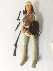 1960s MARX JOHNNY WEST CHIEF CHEROKEE INDIAN FIGURE WITH ACCESSORIES LOT #Z70