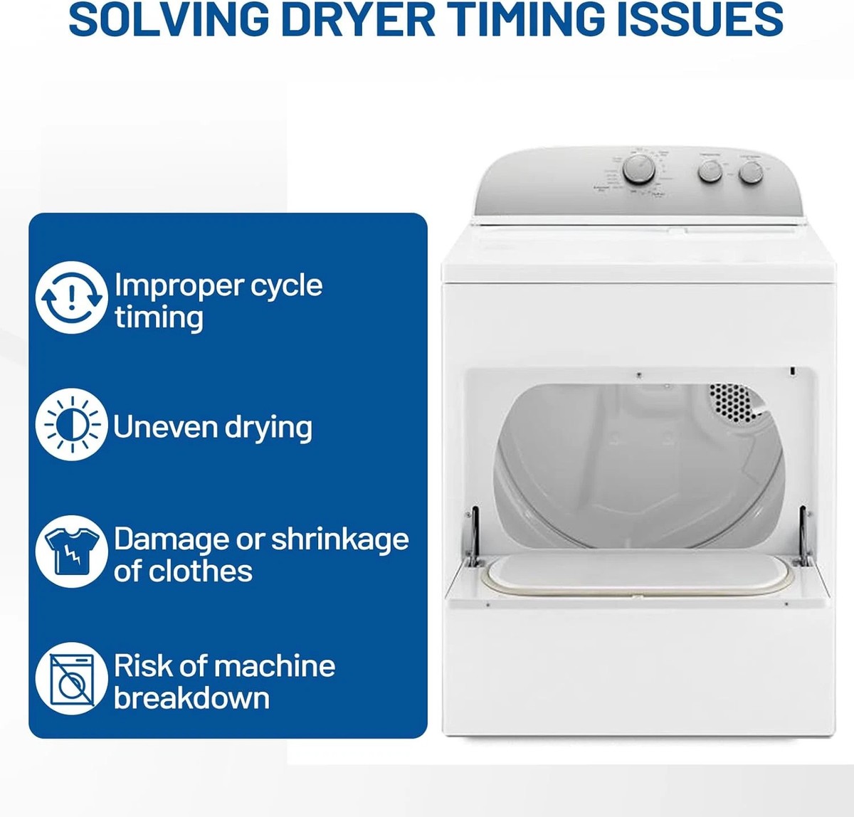 Step-by-step Roper Clothes Dryer Troubleshooting checklist