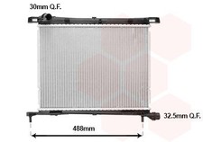 VAN WEZEL 17012721 Radiador refrigeración del motor para FIAT 500 (312) 500 C