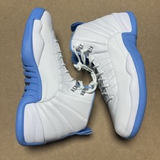 Nike Air Jordan XII 12 Retro Melo Blanco Azul Universitario UNC CT8013-112 Para hombres 11