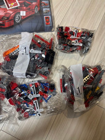 LEGO Creator Expert 10248 Ferrari F40 Open Box Sealed Bags Complete Set