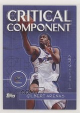 2005-06 Topps Critical Component Gilbert Arenas #CC5 qp4