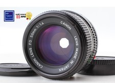  MINT w/ Cap  Canon New FD NFD 50mm f/1.4 MF Standard Lens From JAPAN
