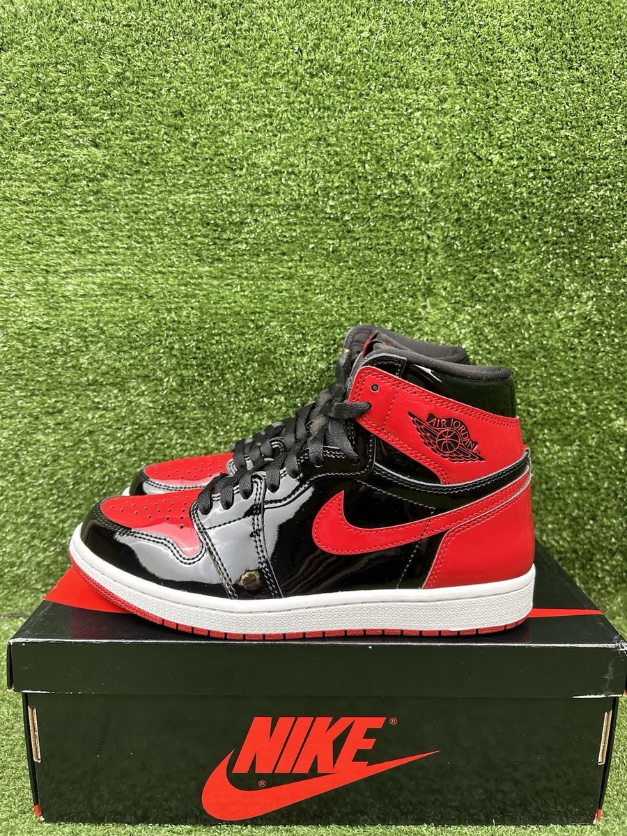 Size 8 - Jordan 1 Retro OG High Patent Bred 195243521570| eBay