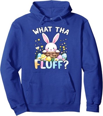 What Tha Fluff Cute Bunny Family Unisex Hooded Sweatshirt