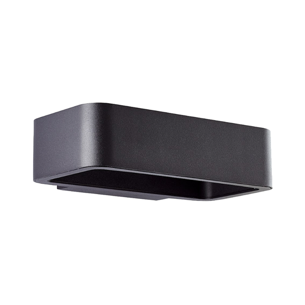 Brilliant | Golda Led AußEnwandleuchte 22X13Cm Schwarz | 1X Led Integriert, 7W L-image